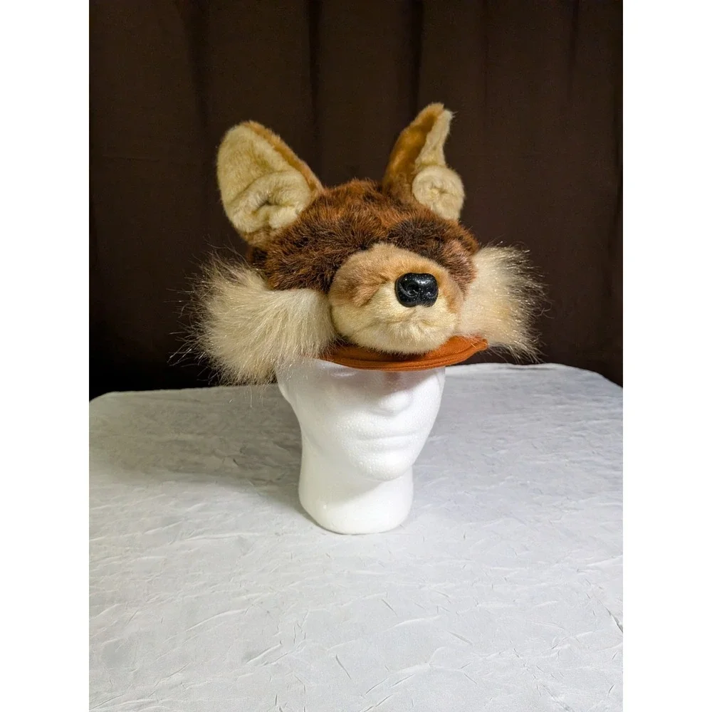Green Trading Fox Hat Adult Ski Cap Unisex Animal Red Foxy Mens Womens Plush Cap